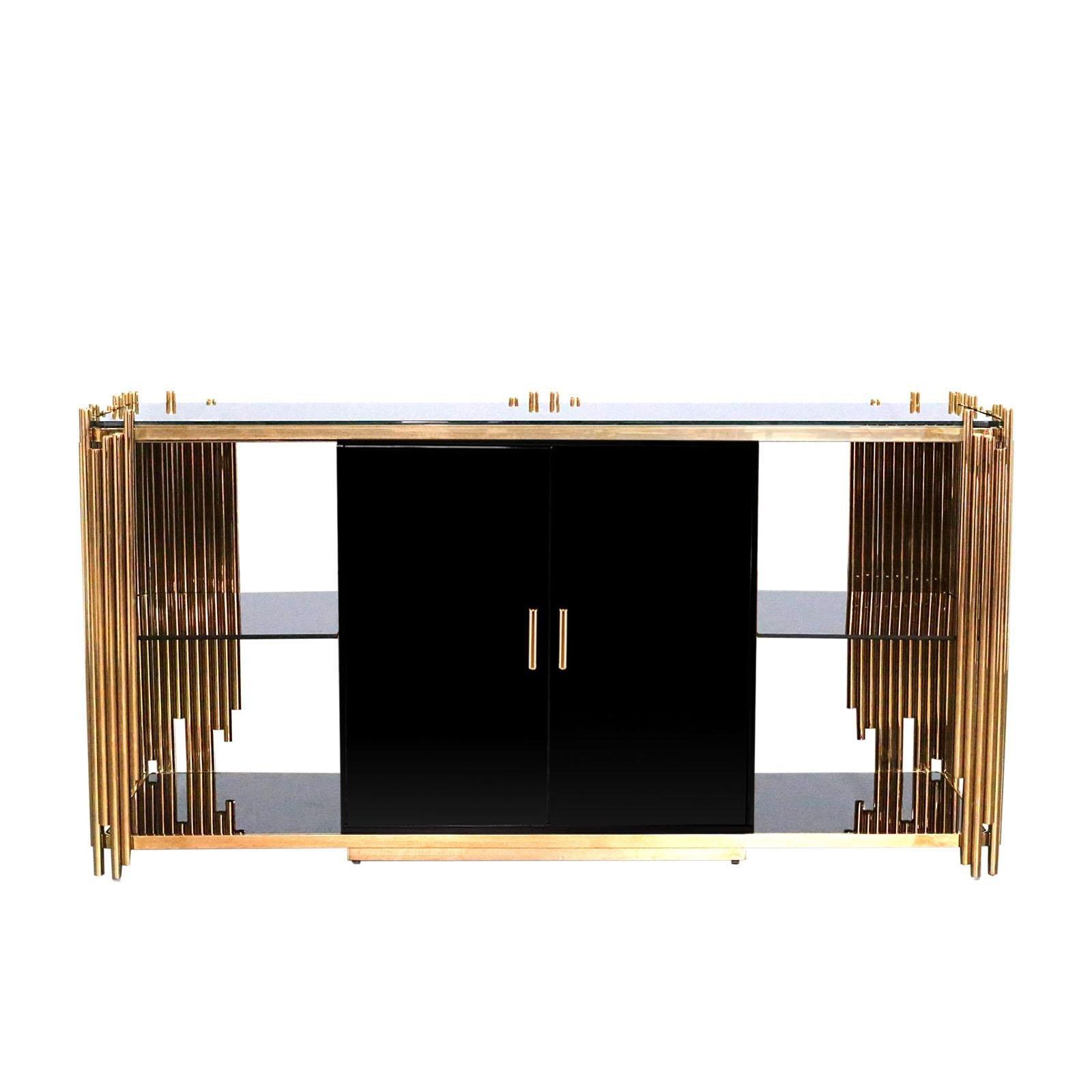 mauris tgss 2doors black buffet