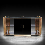 mauris tgss 2doors black modern buffet