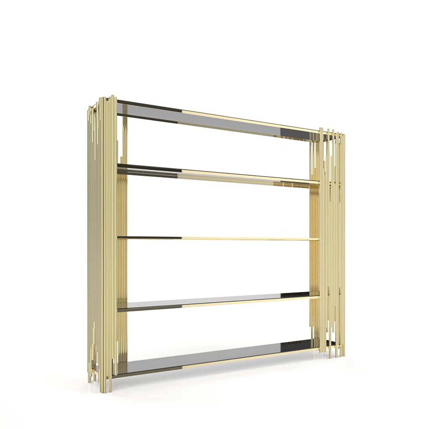 Mauris Luxury Large Shelf | Titanium Gold   My Store  Shelf