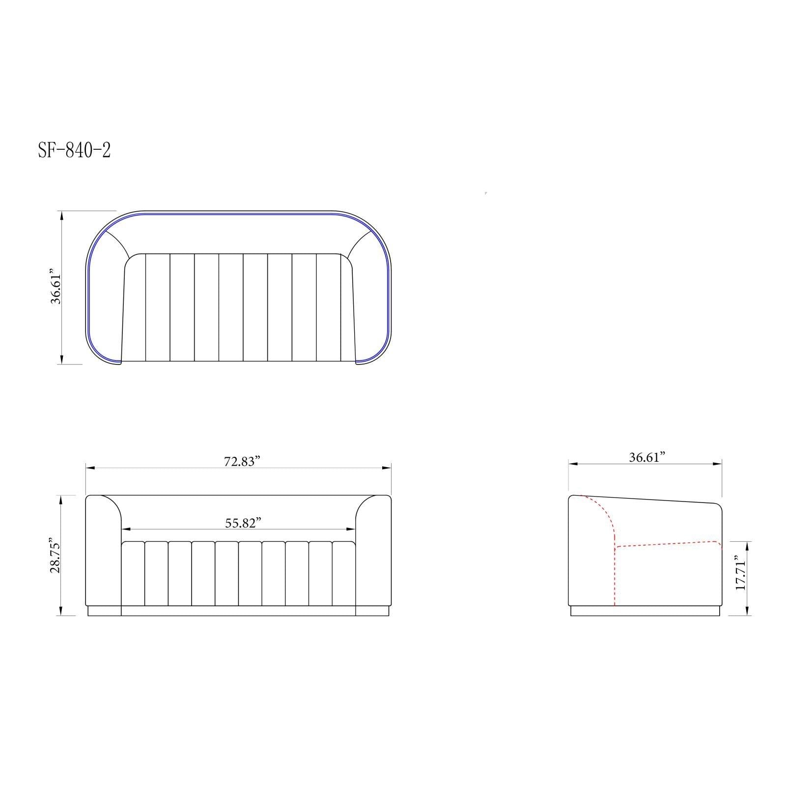 mauro gray ax16 sofa set