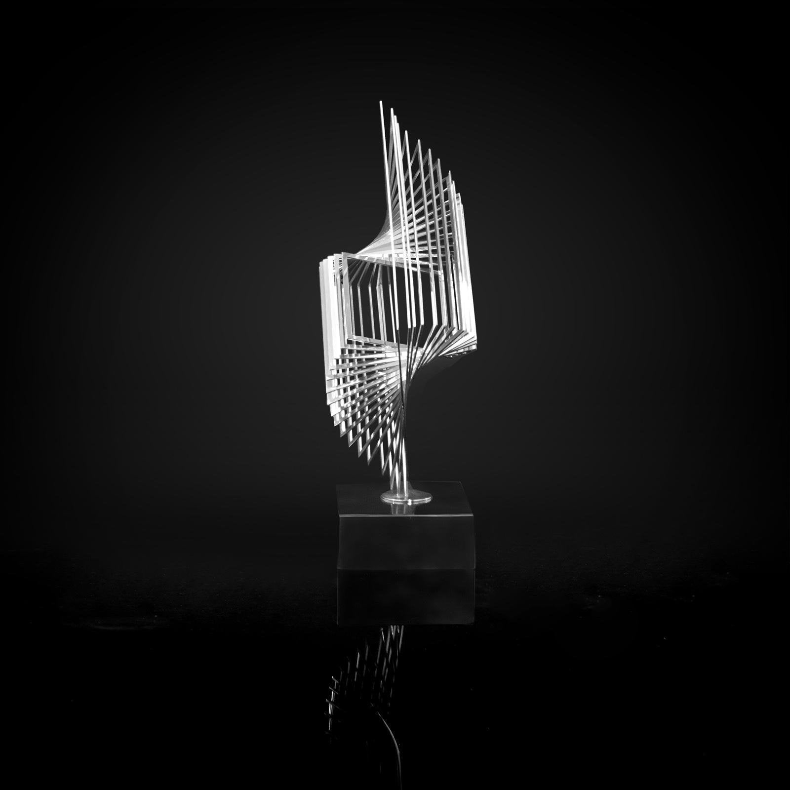 melodious tune silver 2 roberto grassie sculpture