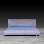 melody gray modern bed