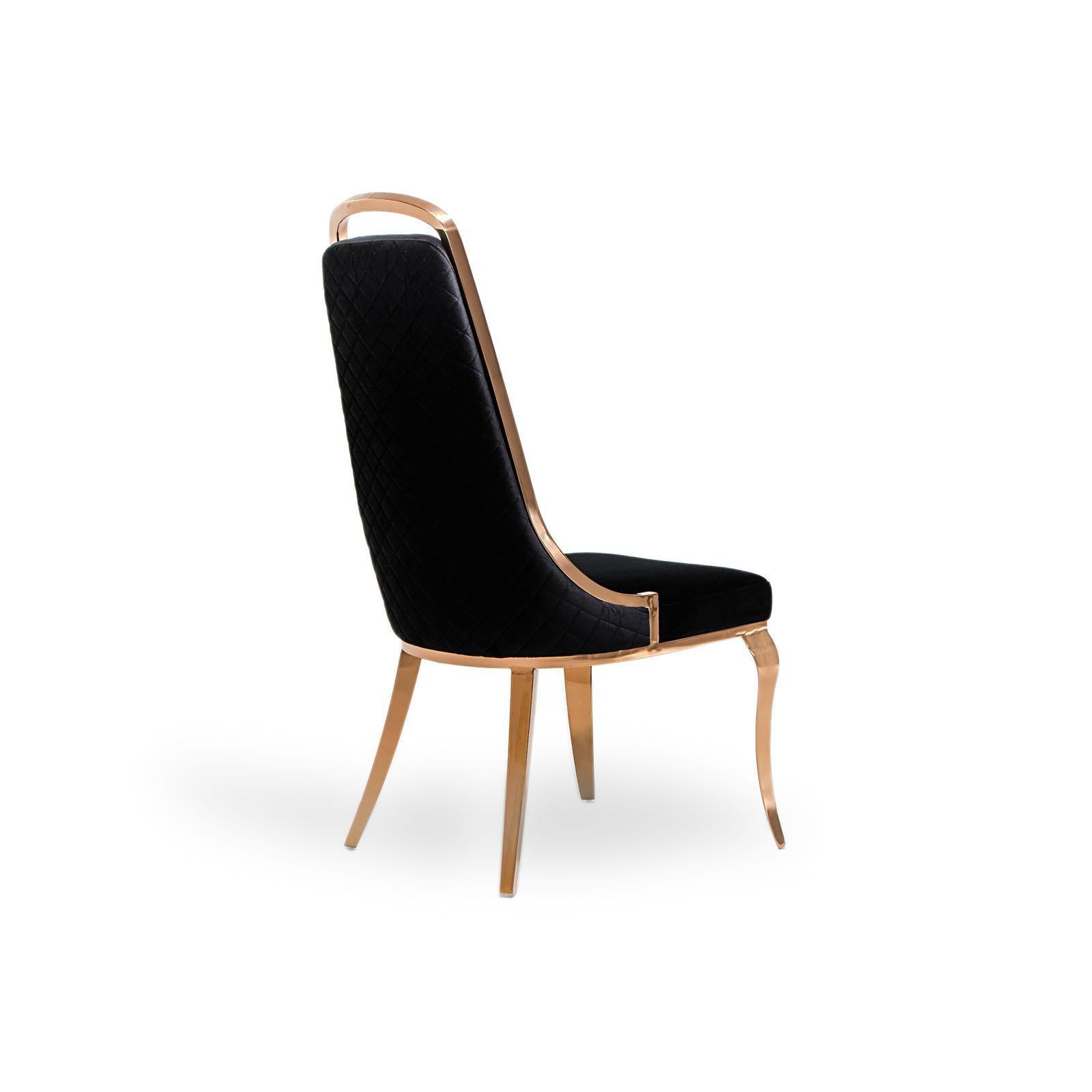 milano rg black allamoda 7 dining chair