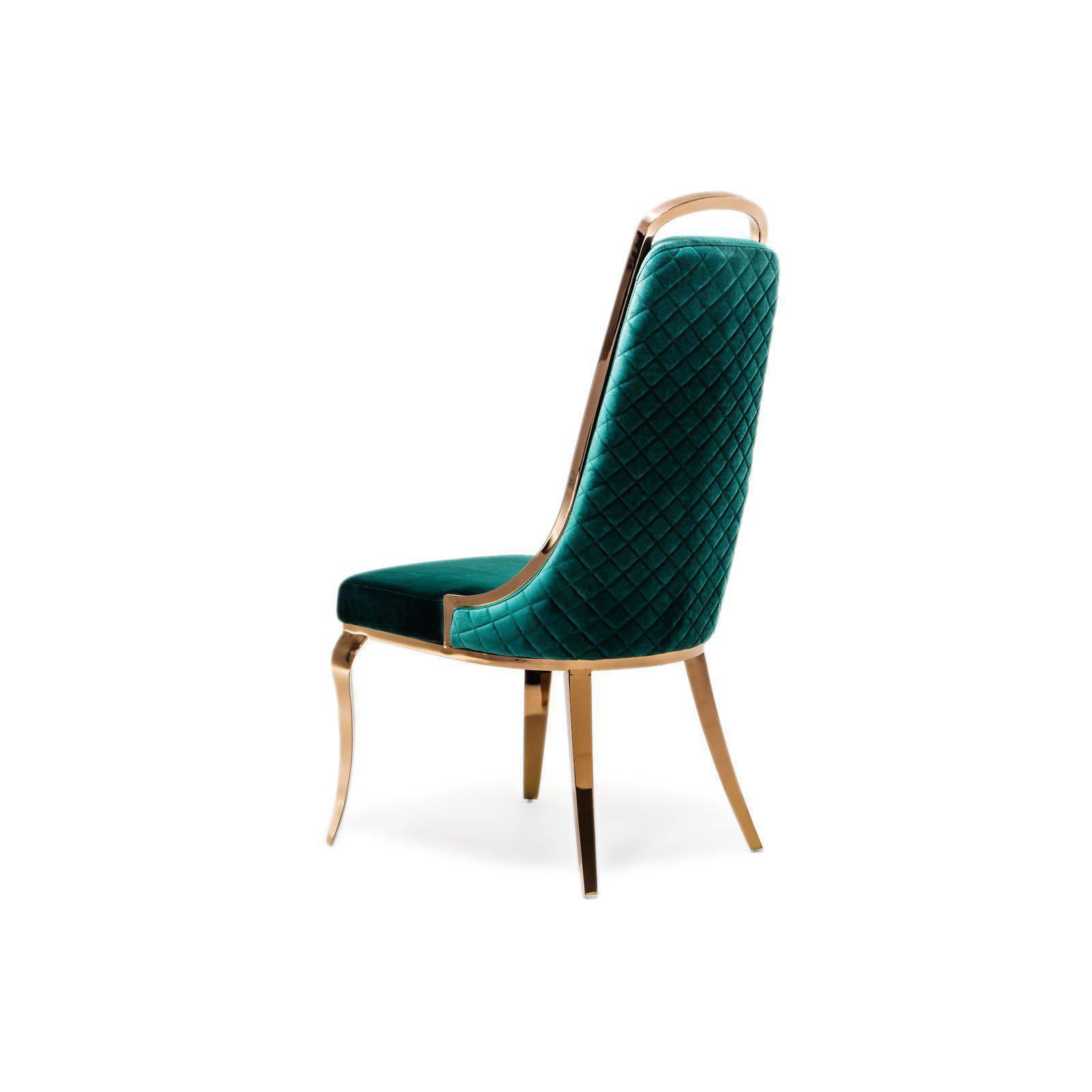 milano rg green allamoda 7 dining chair