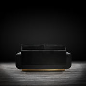 milano tgss black modern 4 sofa set