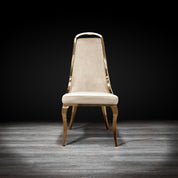 milano tgss taupe modern dining chair