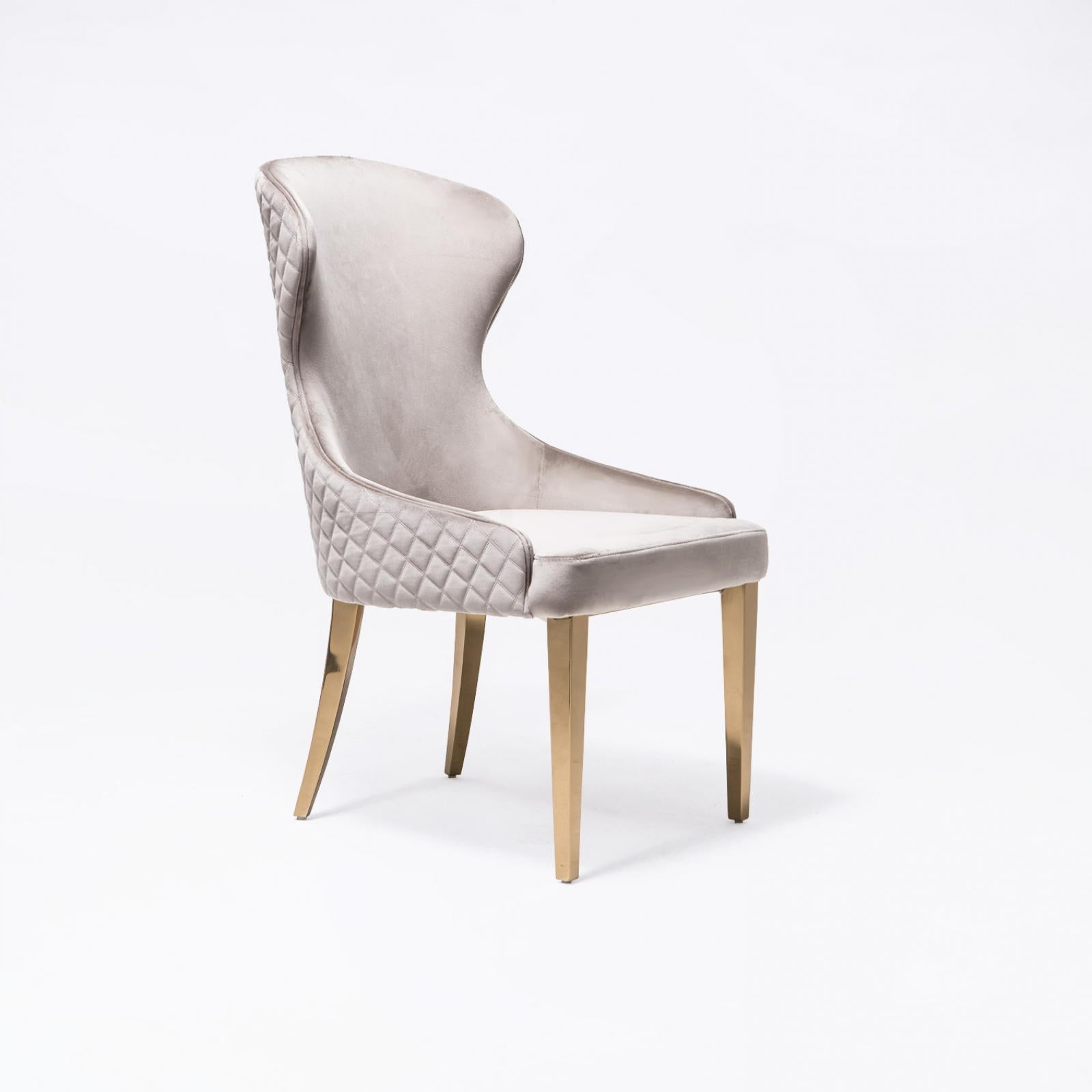 modena tgss beige stylish 7 dining chair