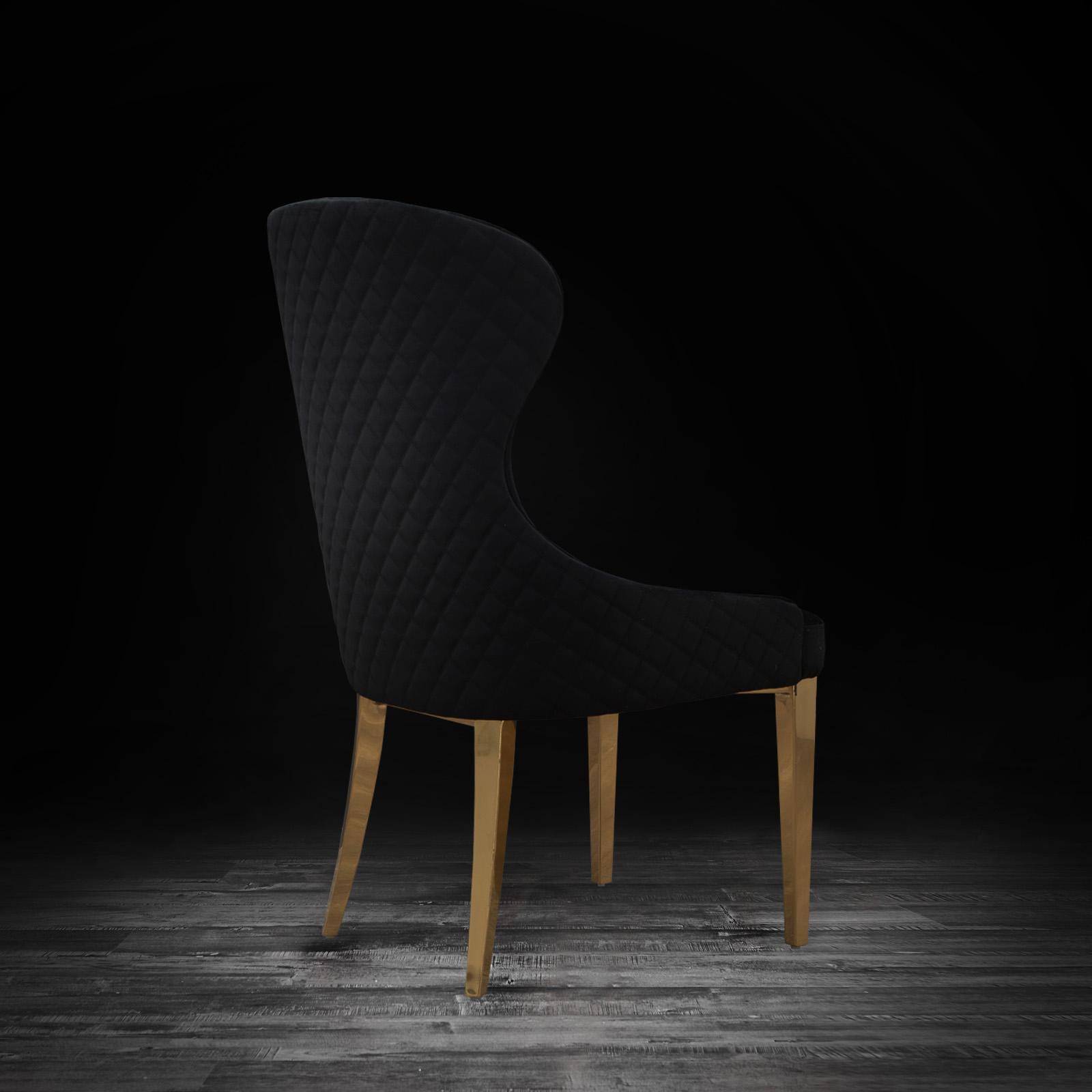 modena tgss black modern 1 dining chair