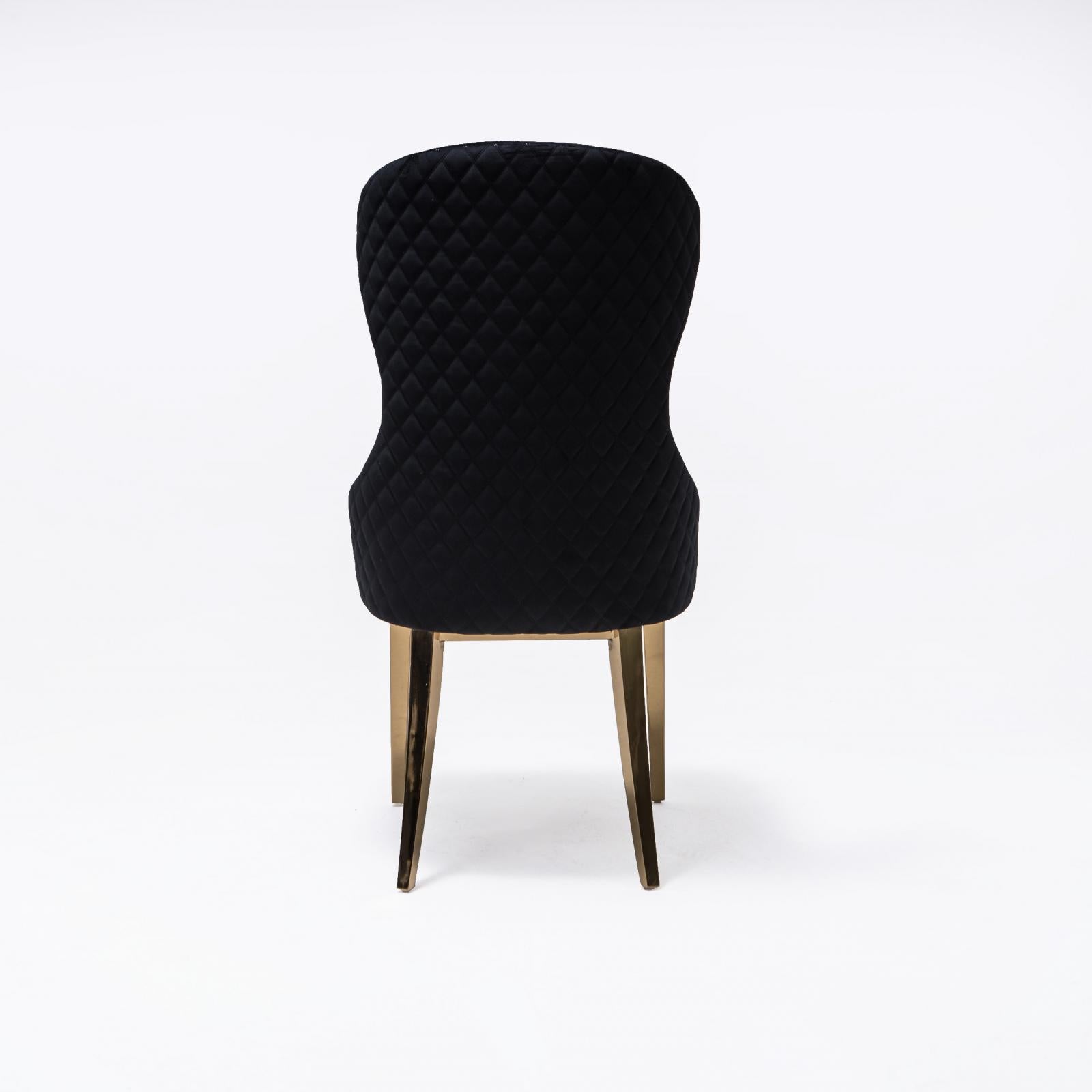 modena tgss black modern 8 dining chair