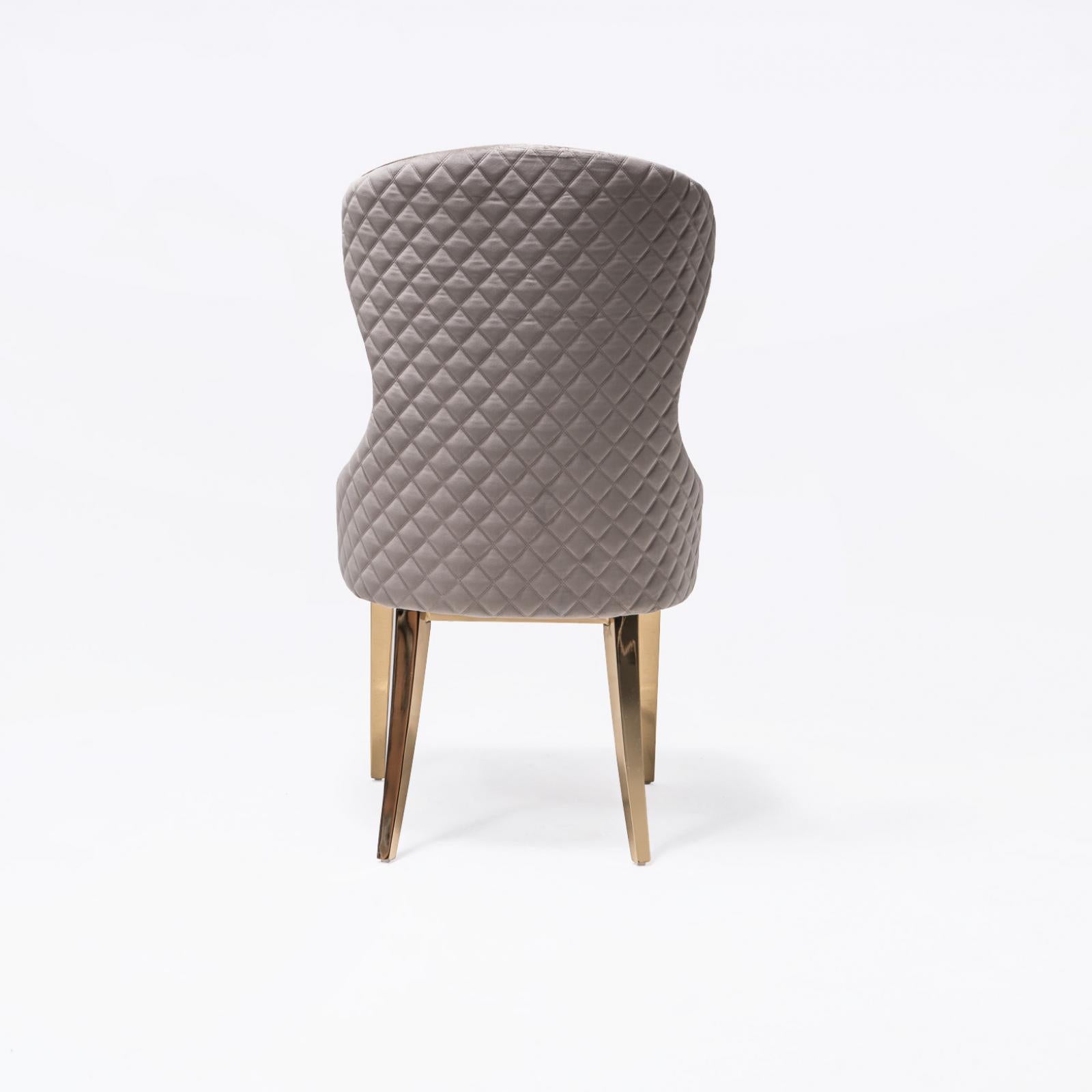 modena tgss taupe modern 8 dining chair