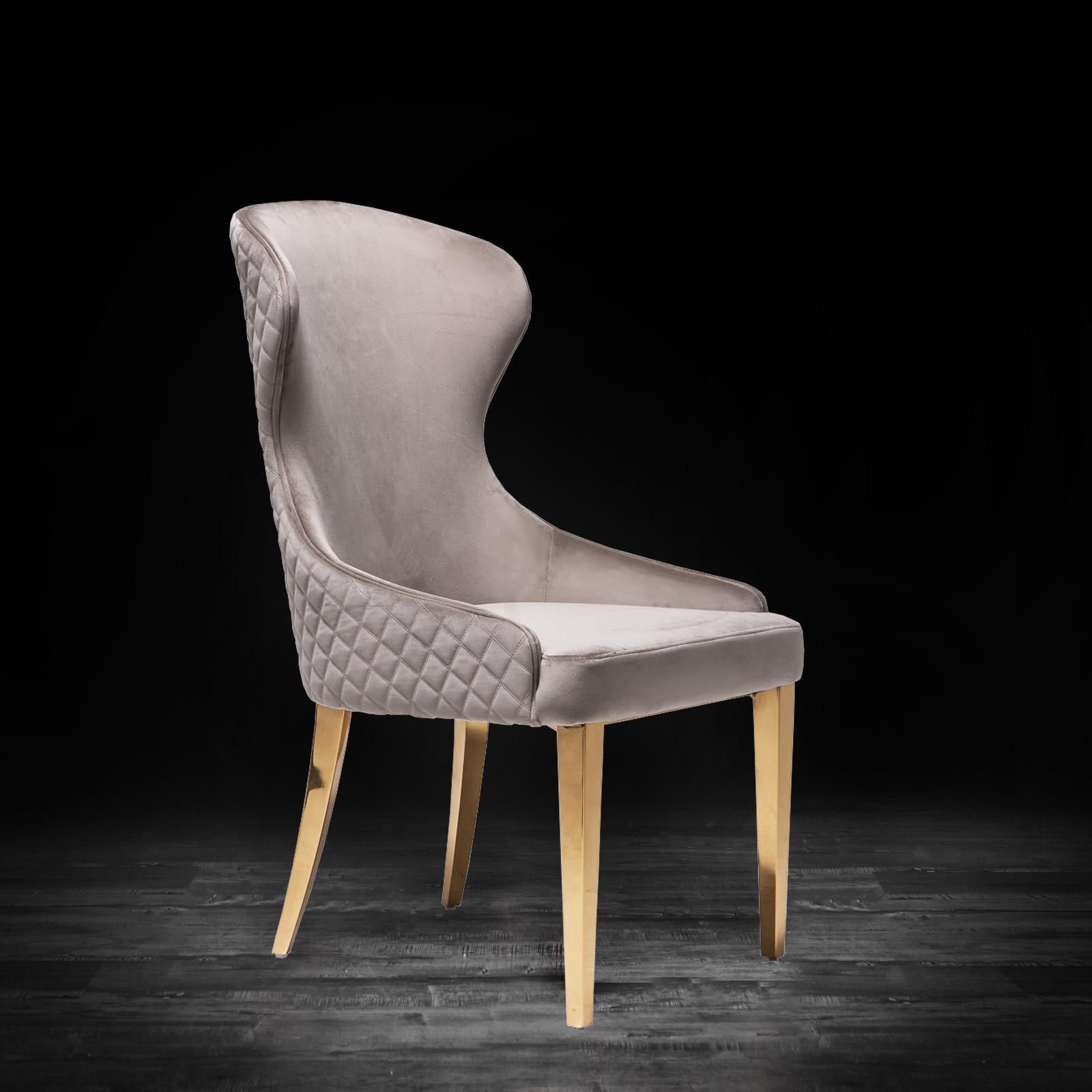 modena tgss taupe modern dining chair