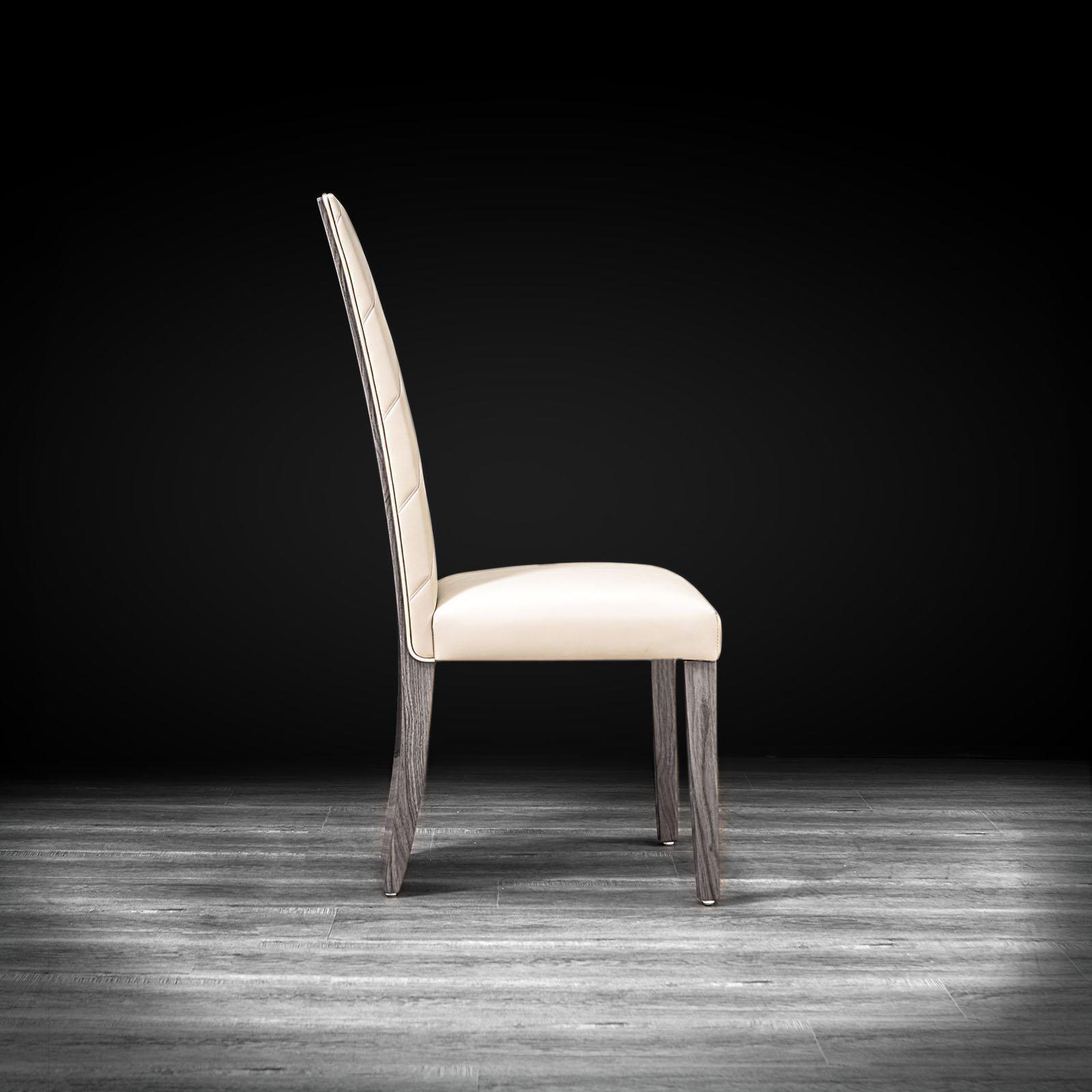 monaco lux taupe allamoda dining chair