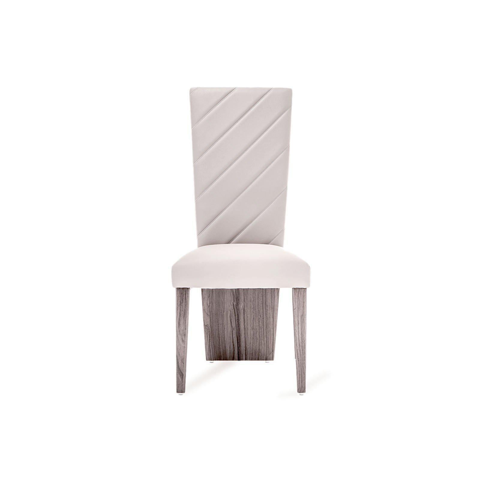 monaco lux taupe dining chair