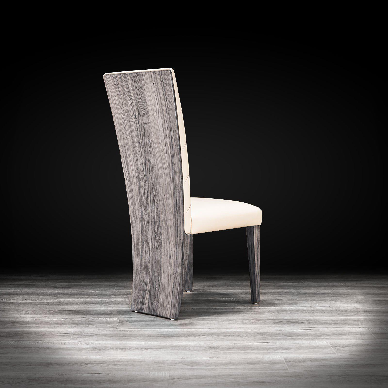 monaco lux taupe luxury dining chair