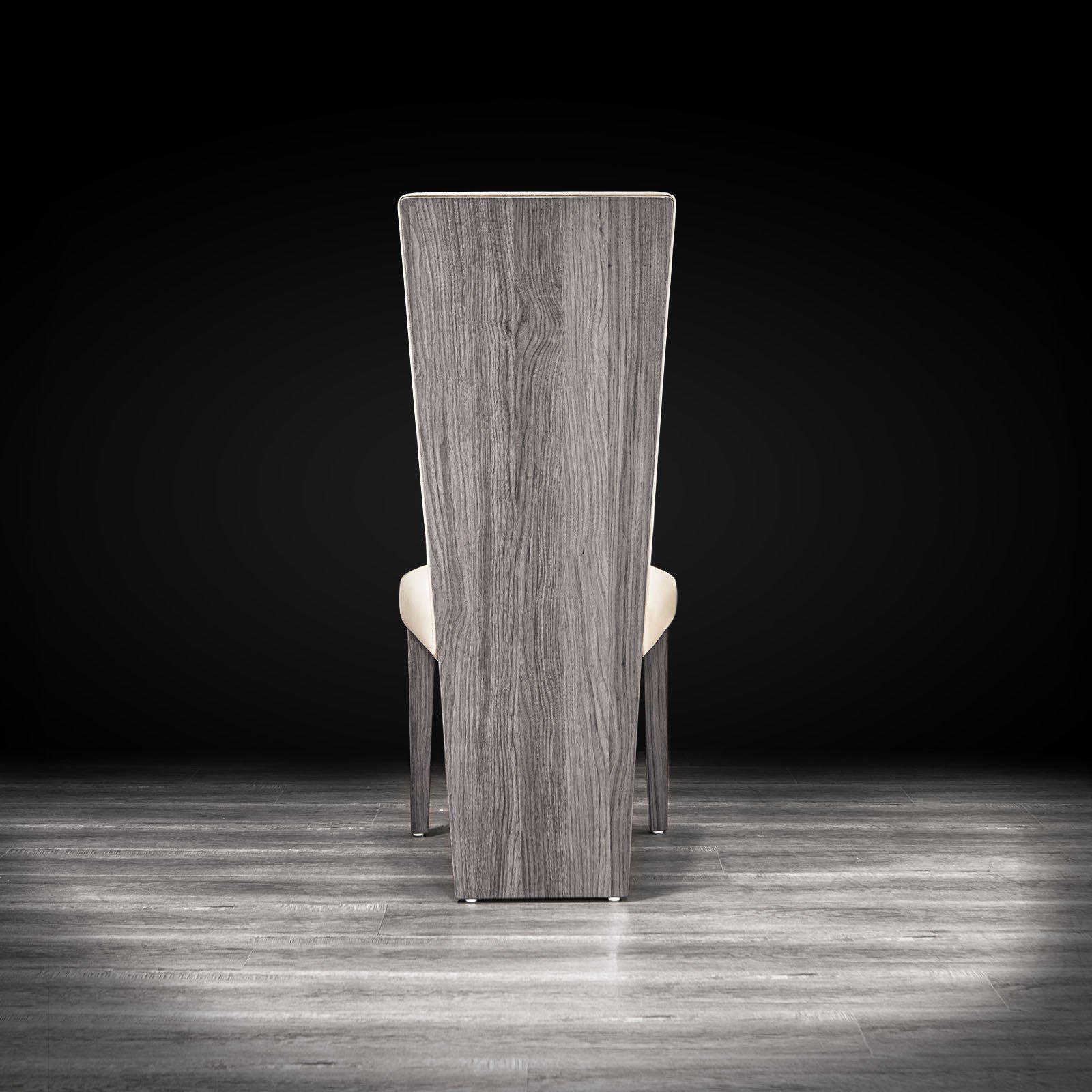 monaco lux taupe modern 1 dining chair