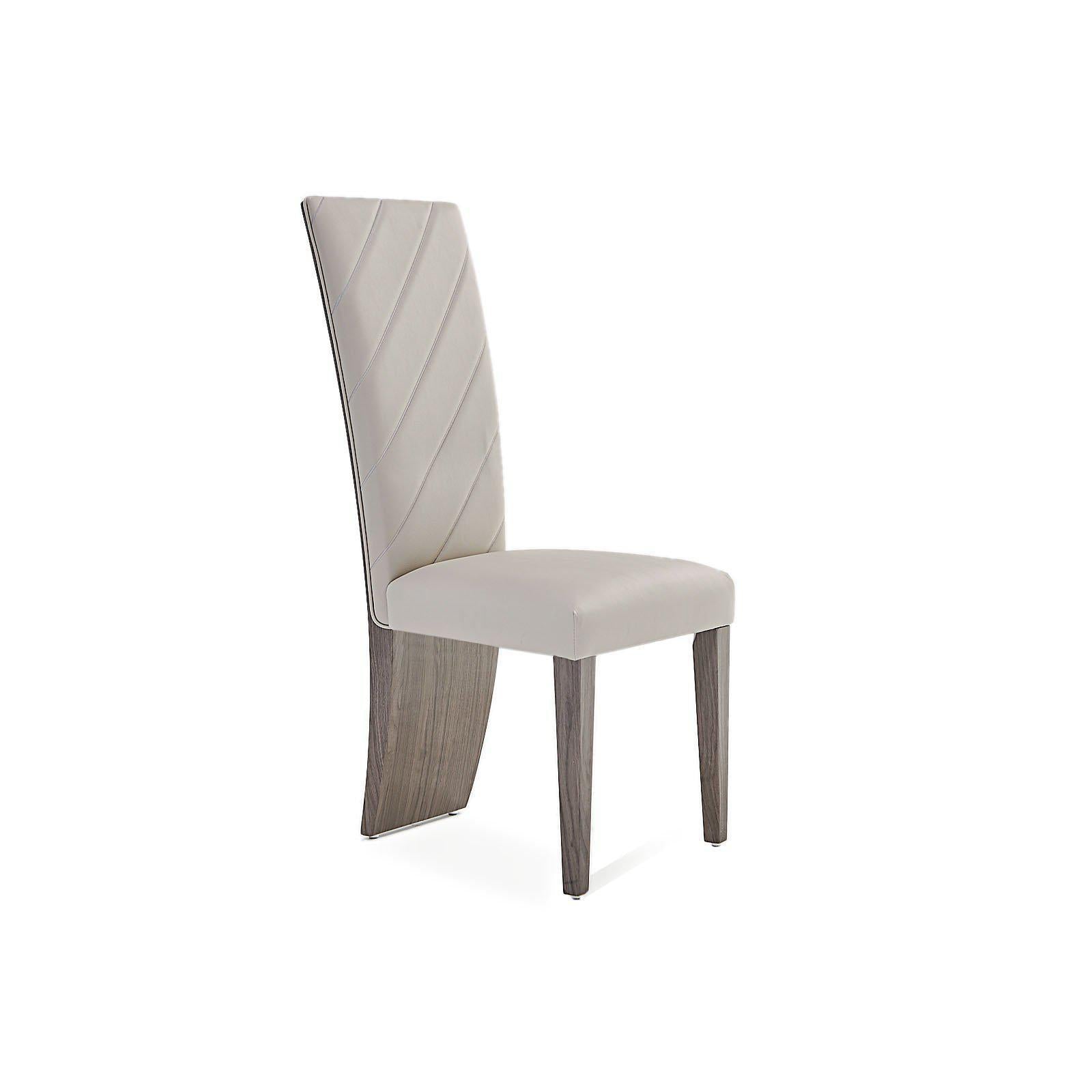 monaco lux taupe modern 7 dining chair