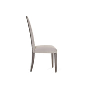 monaco lux taupe stylish 7 dining chair