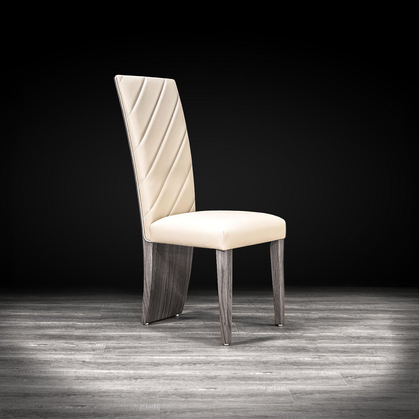 monaco lux taupe stylish dining chair