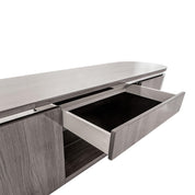 monaco taupe luxury 7 tv stand