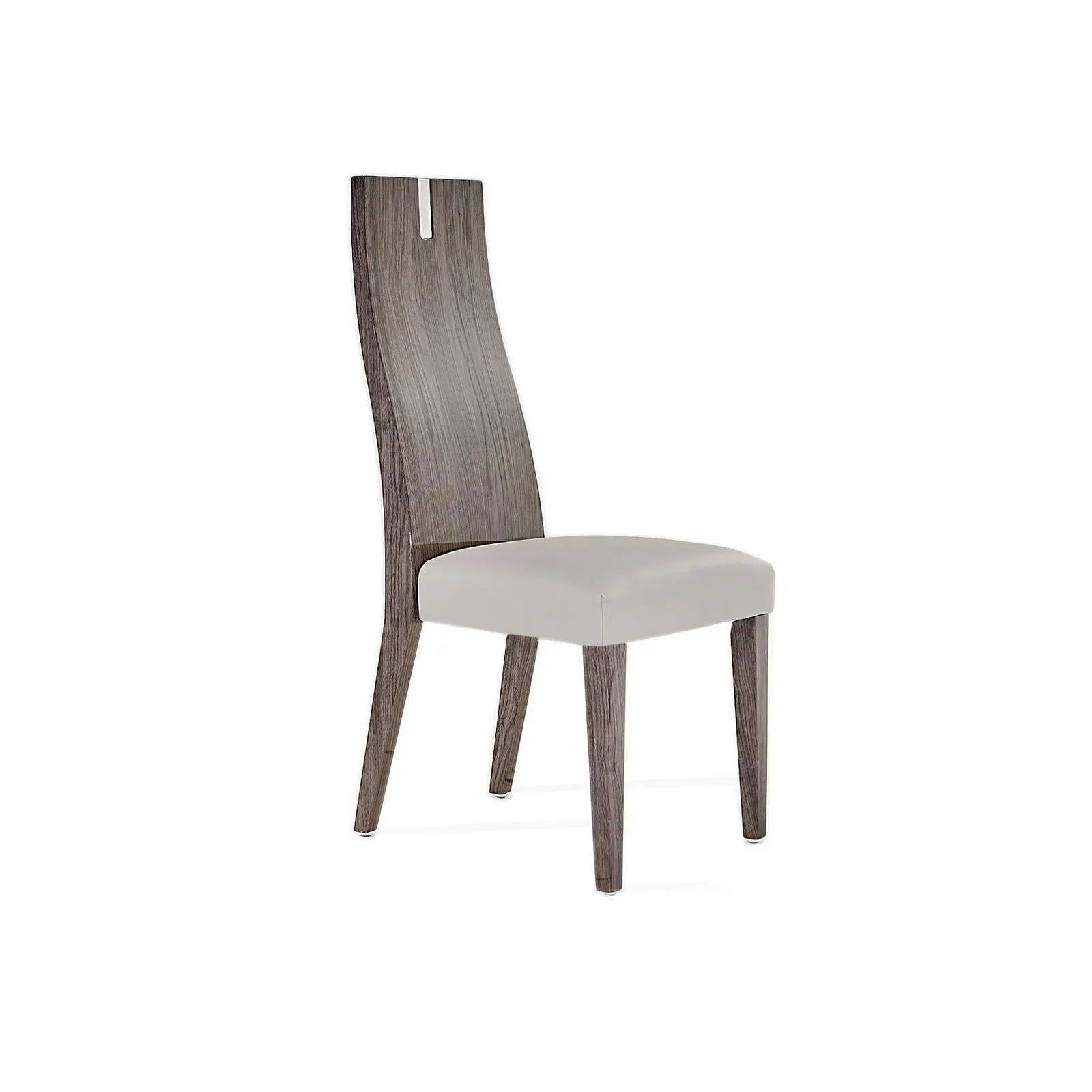 monaco taupe modern 7 dining chair