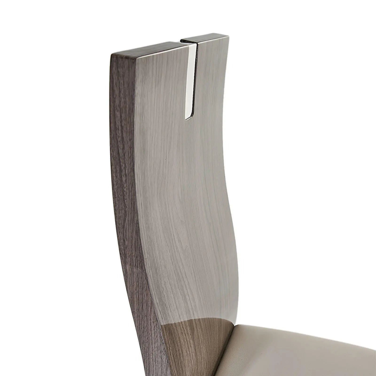 monaco taupe modern 8 dining chair