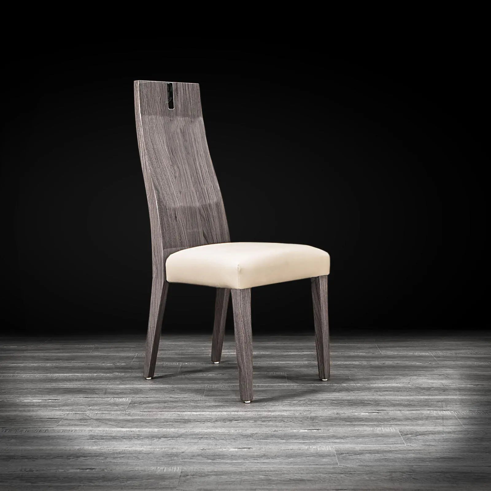 monaco taupe stylish dining chair