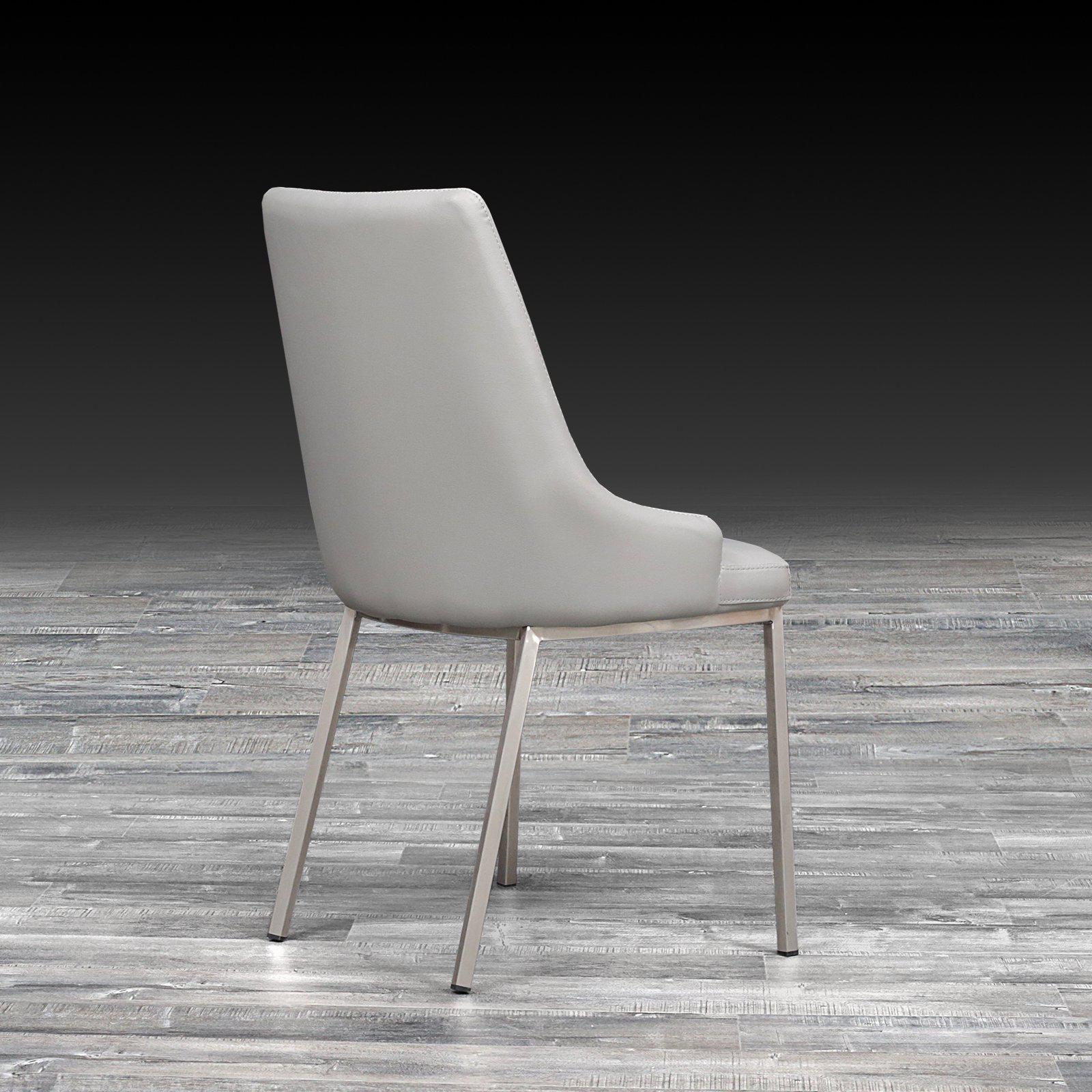 monroe gray la dining chair