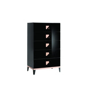 mont noir 5 drawer chest