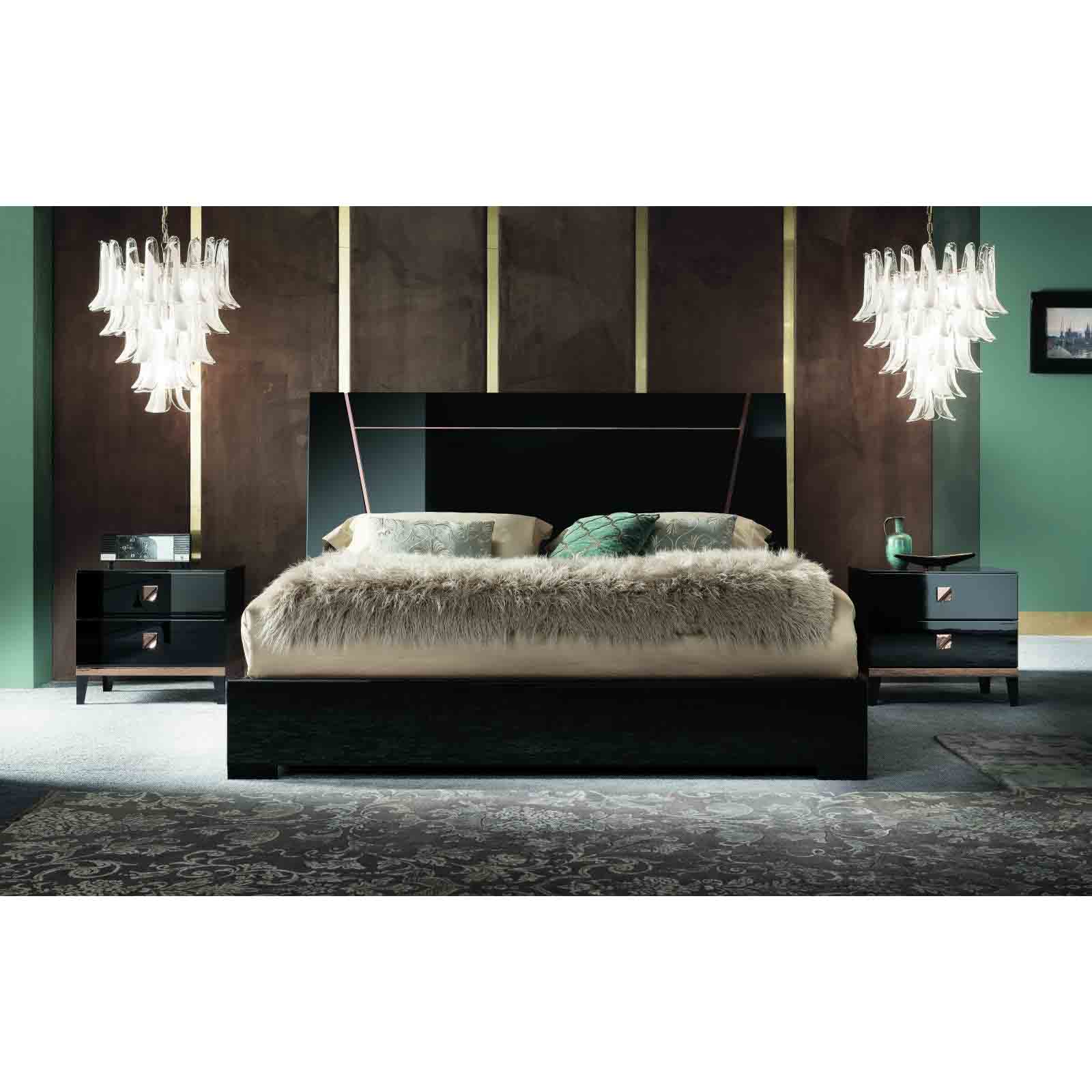 mont noir cal king modern bed