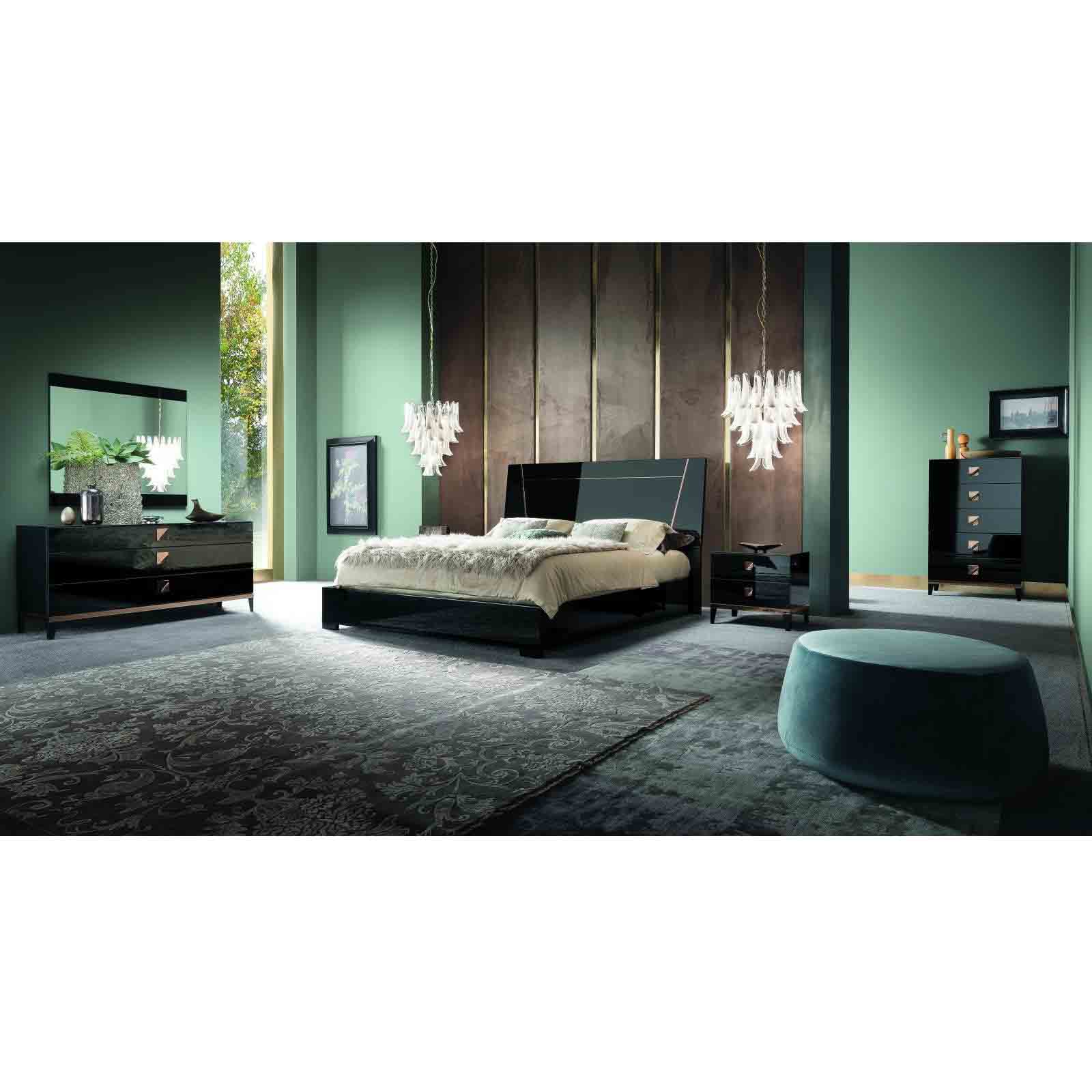 mont noir eastern king stylish bed