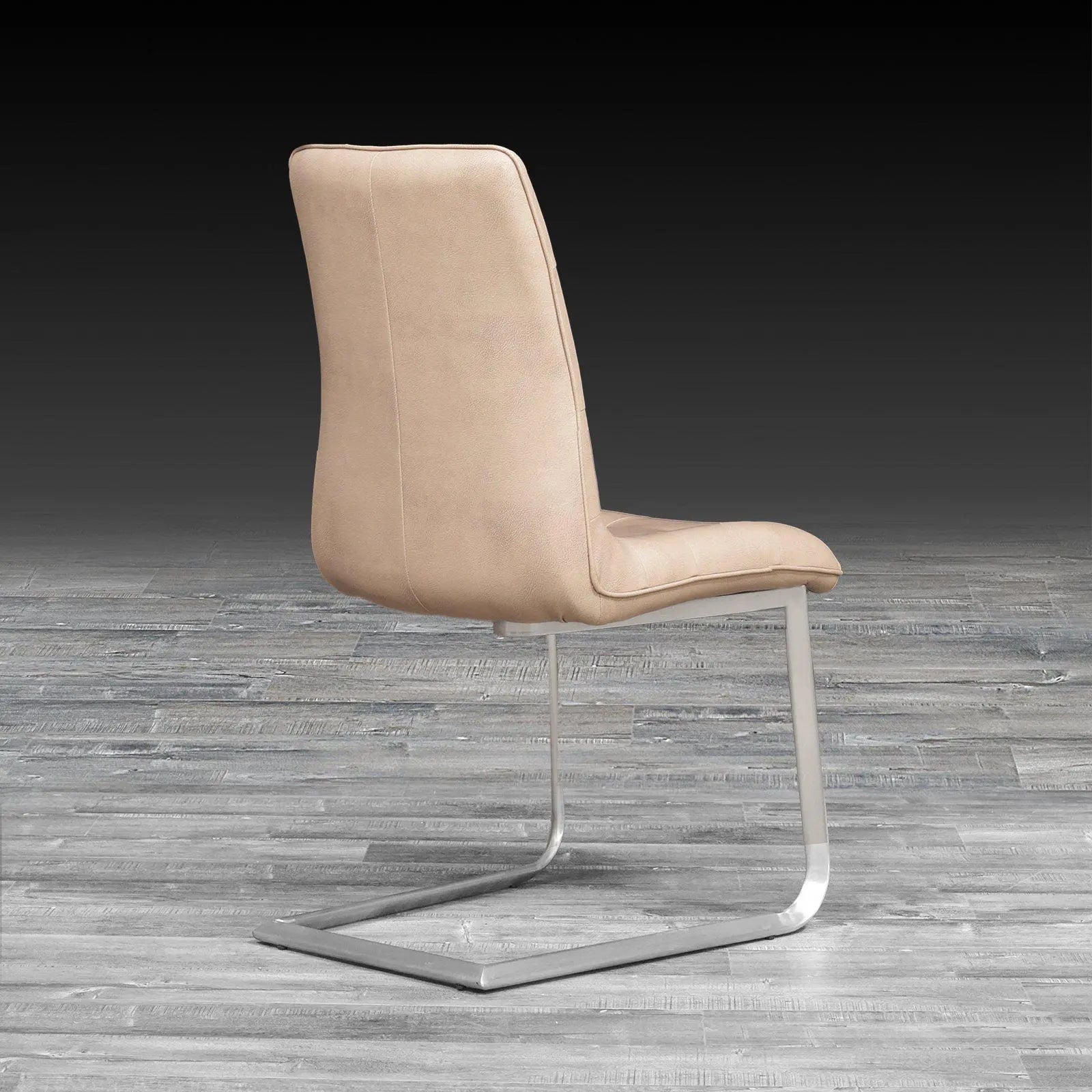 navi taupe la dining chair