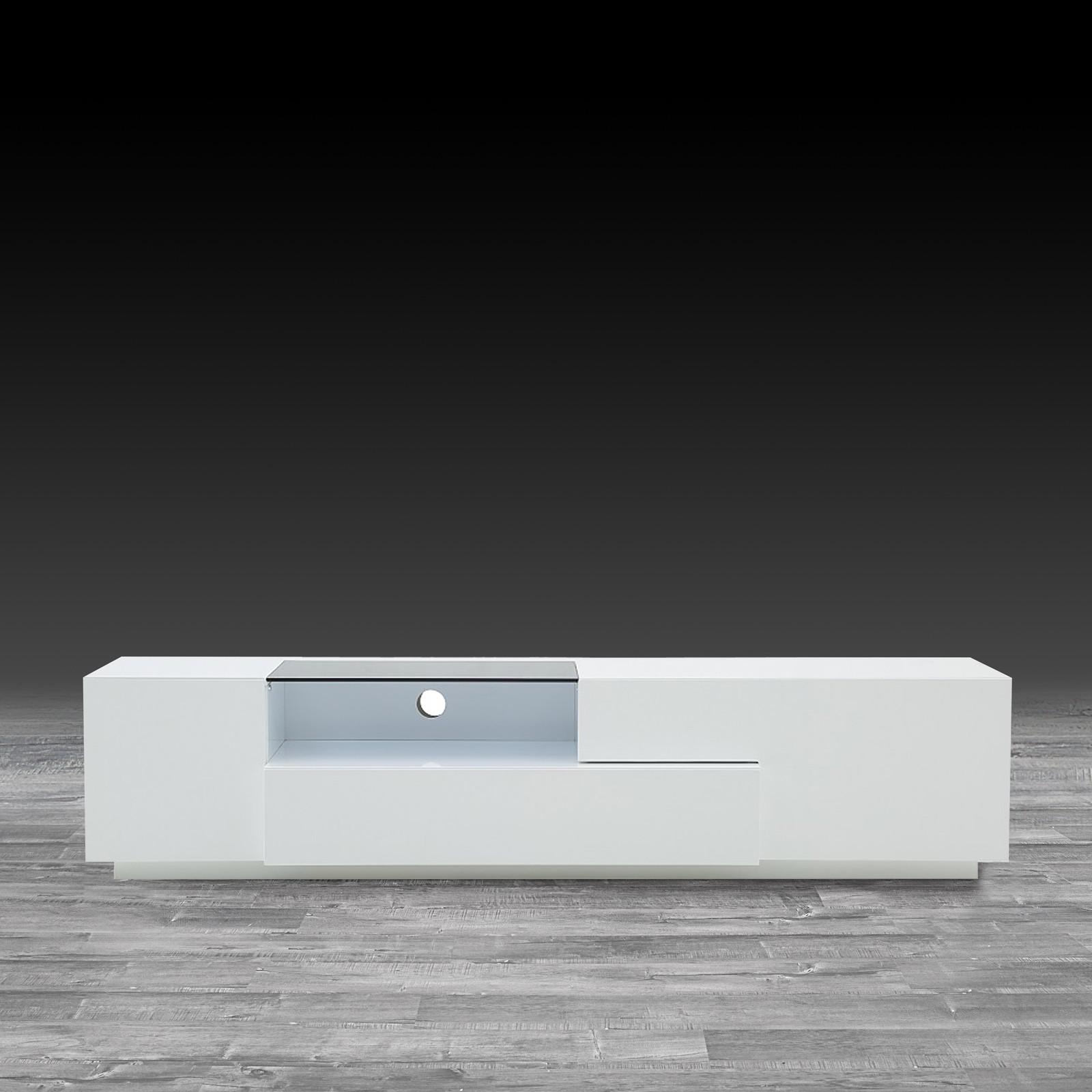 nelly white modern tv stand