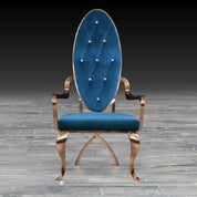 new wonderland rg blue modern dining chair