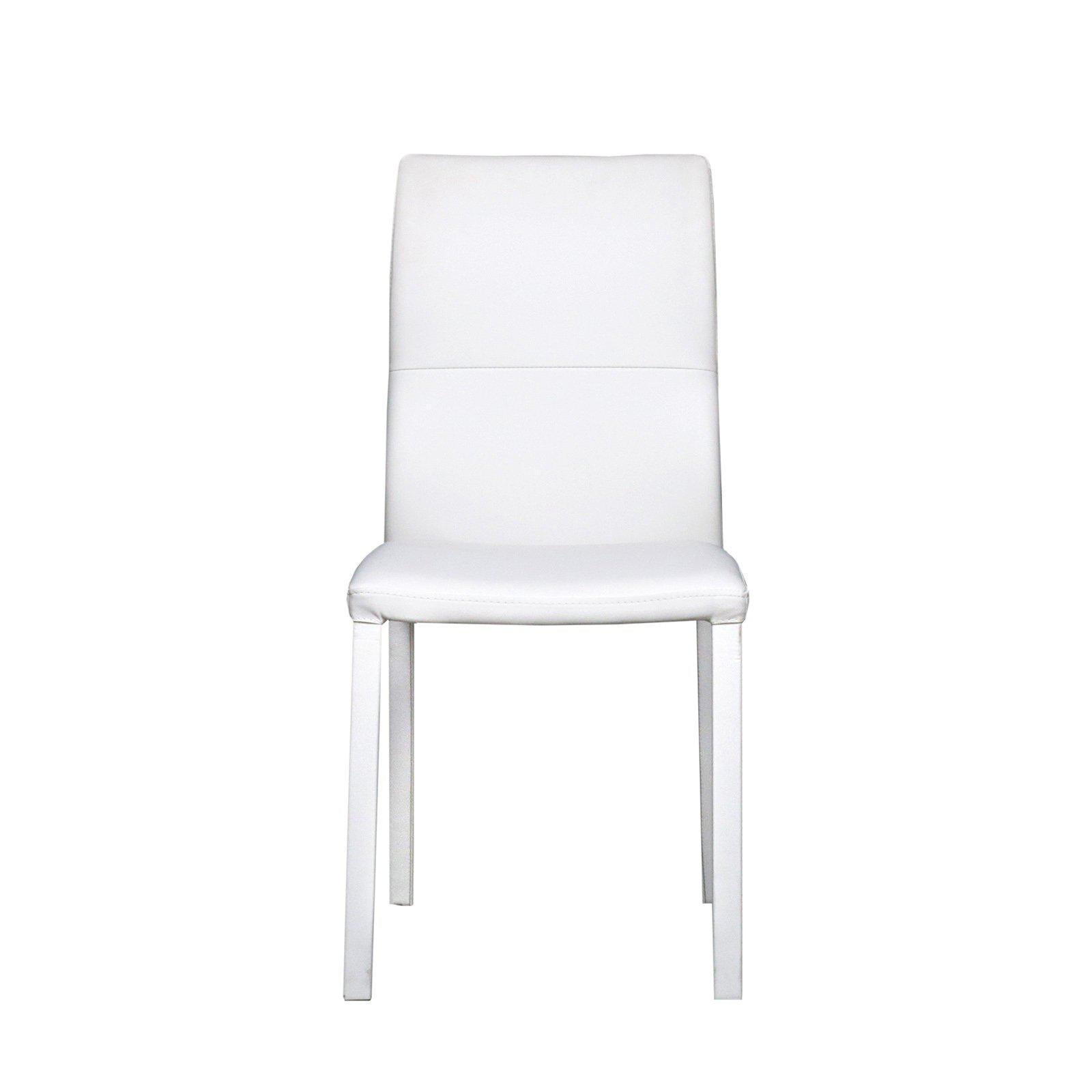 nicolas white dining chair