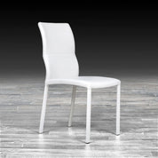 nicolas white stylish dining chair