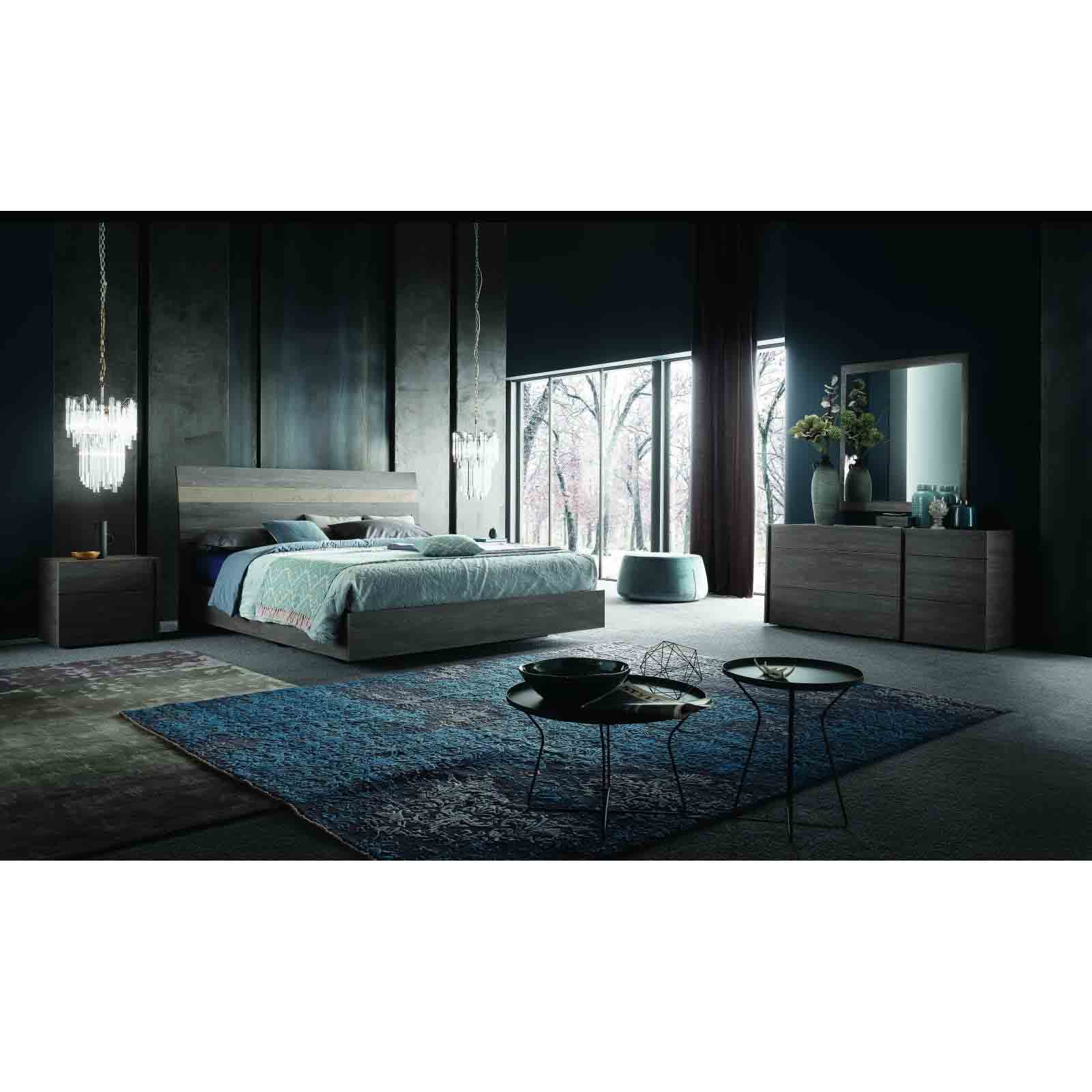 nizza cal king stylish bed