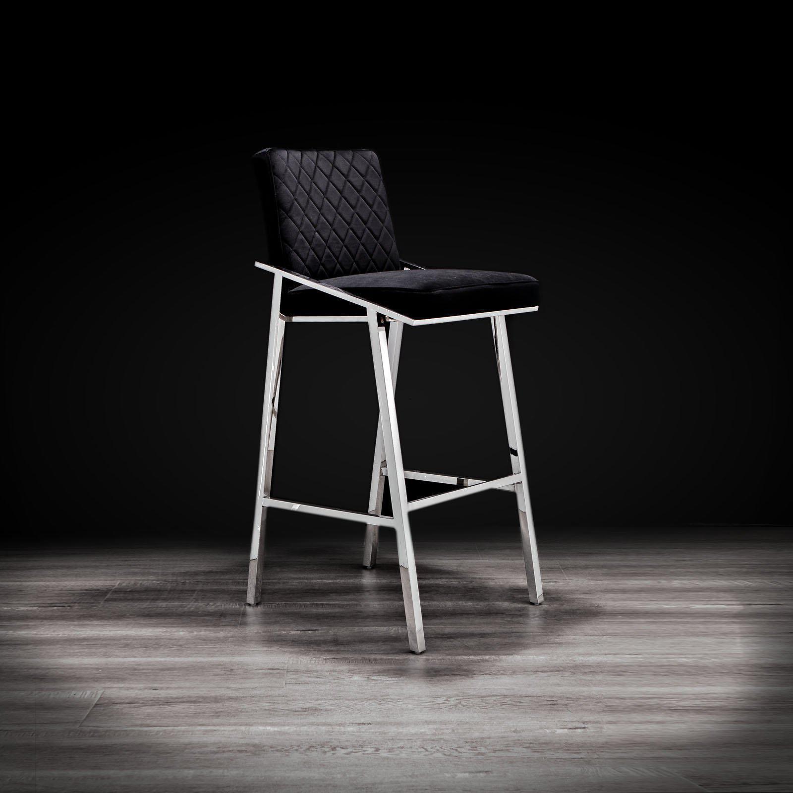 nolan black stylish bar stool