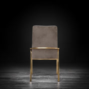 nolan chbr taupe luxury dining chair