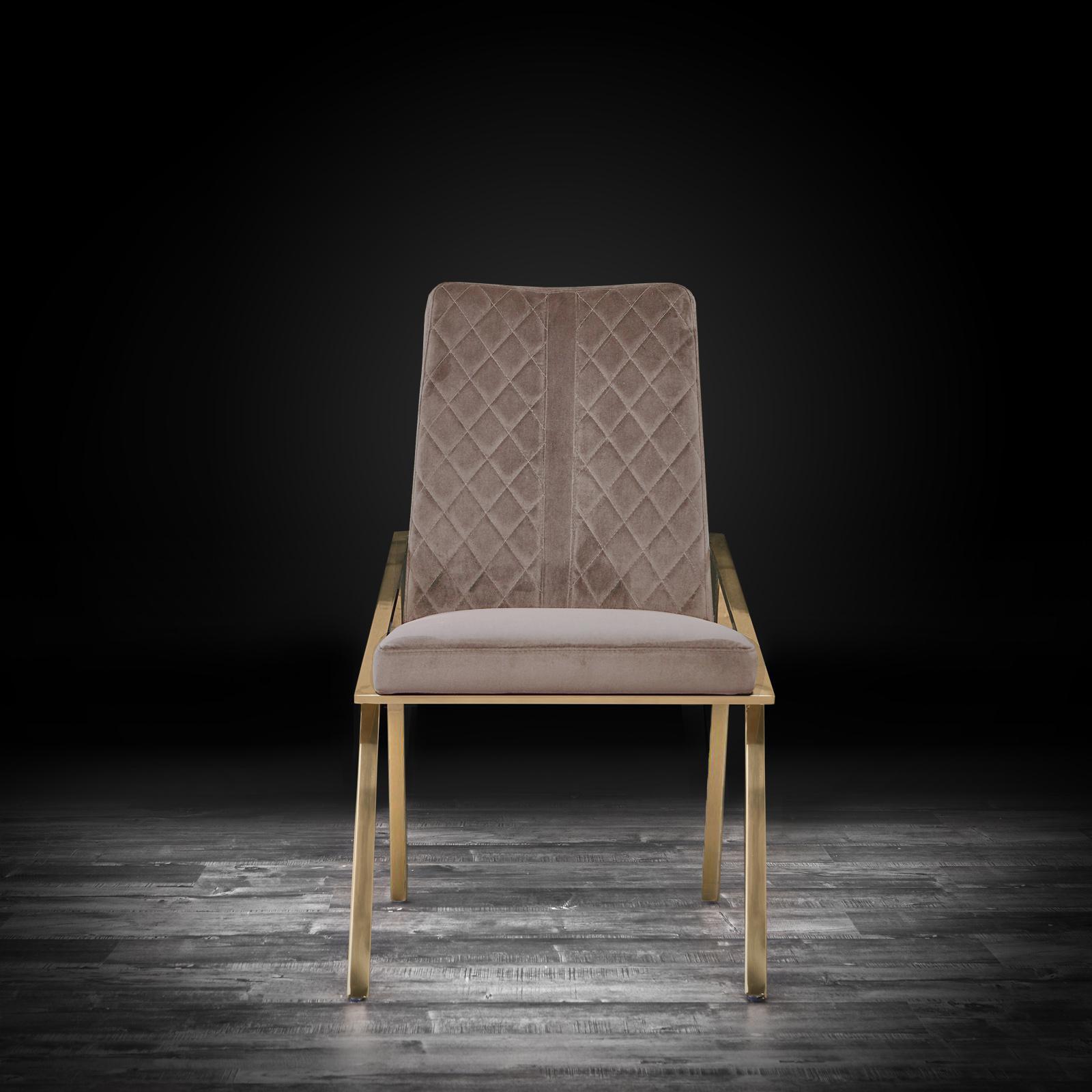 nolan chbr taupe modern dining chair