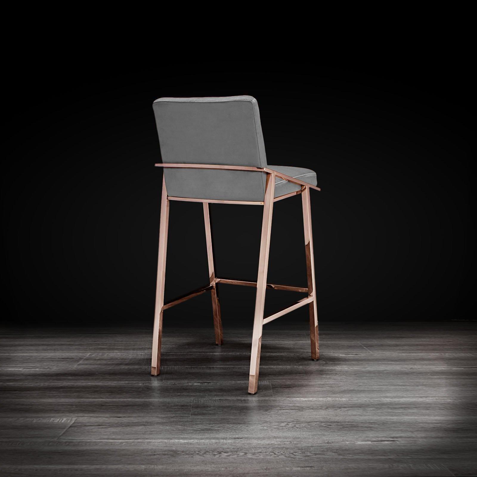 nolan rgss gray modern 1 bar stool