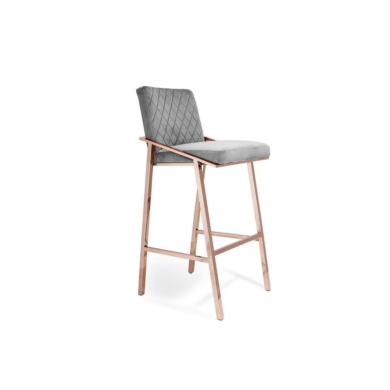 nolan rgss gray stylish 7 bar stool