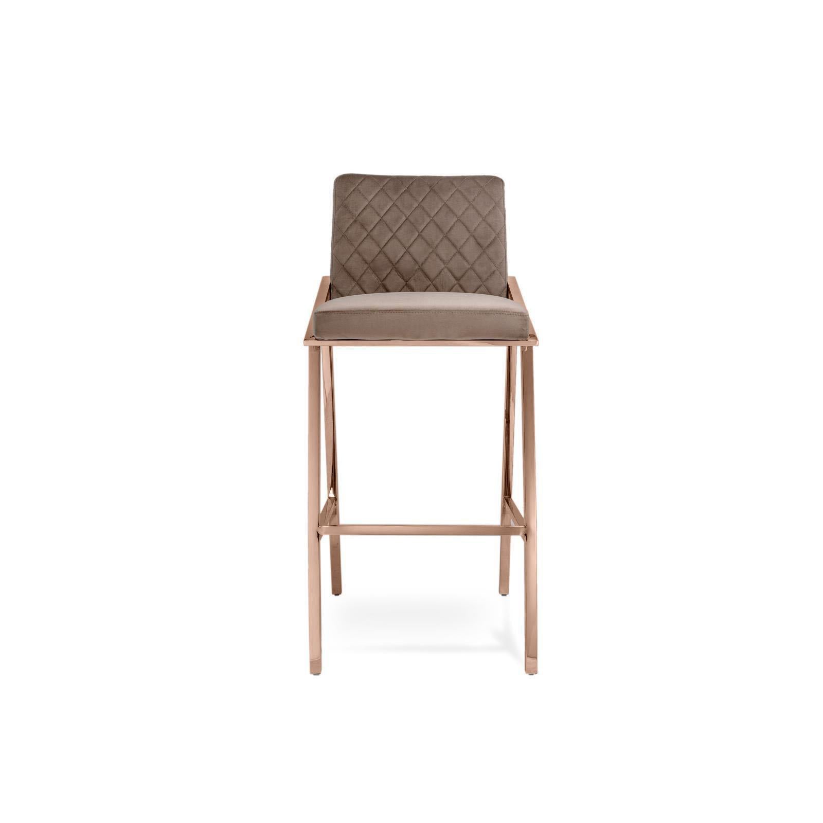 Nolan Taupe Counter Stool