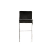 nolan silver black luxury 7 counter stool