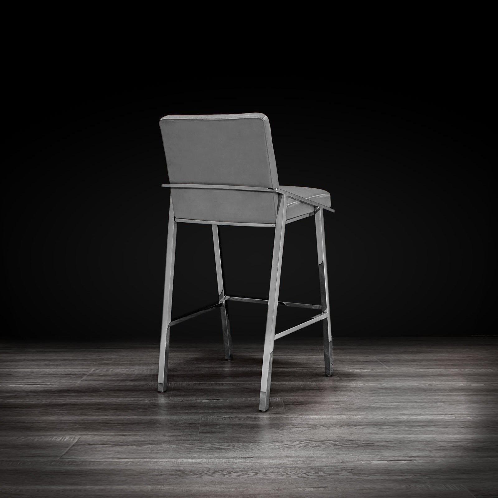 nolan ss gray modern 1 counter stool