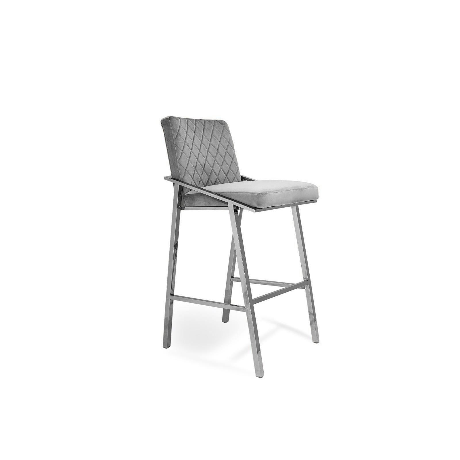 nolan ss gray stylish 7 counter stool