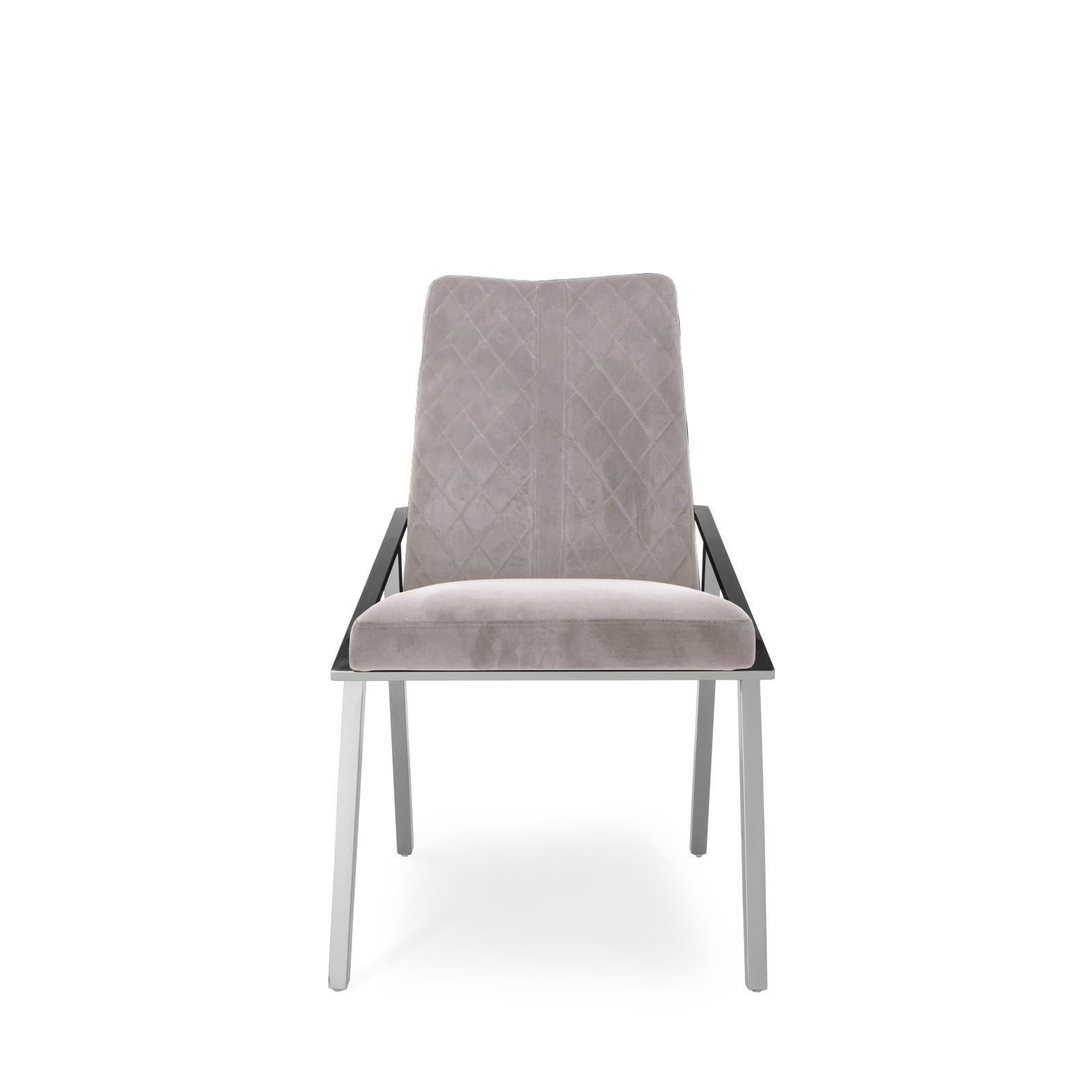 nolan ss taupe dining chair