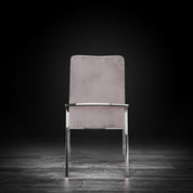 nolan ss taupe luxury dining chair