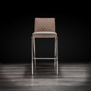 nolan taupe modern bar stool