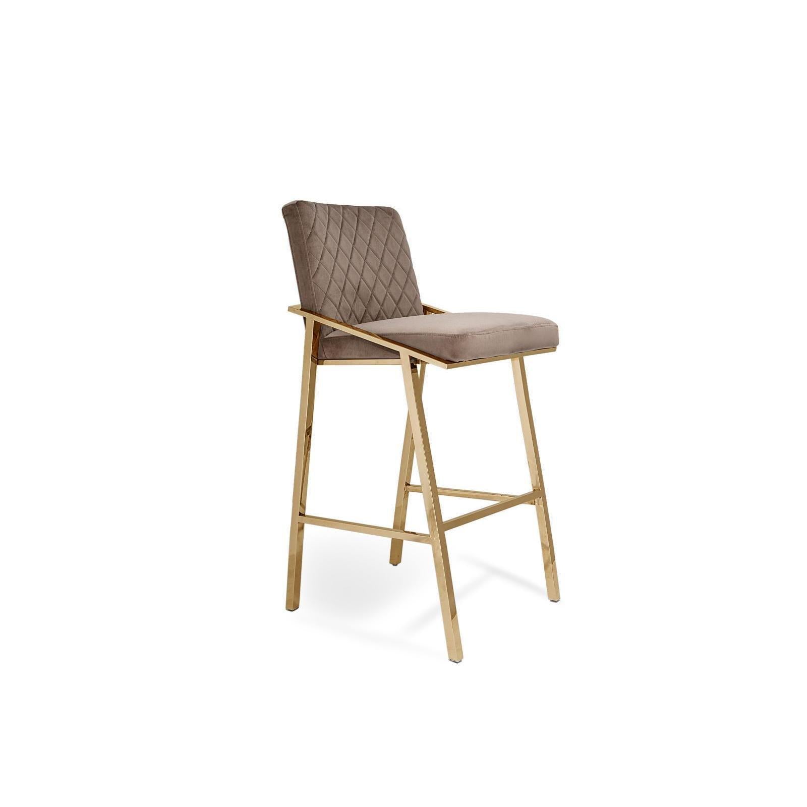 nolan tgss taupe stylish 7 counter stool