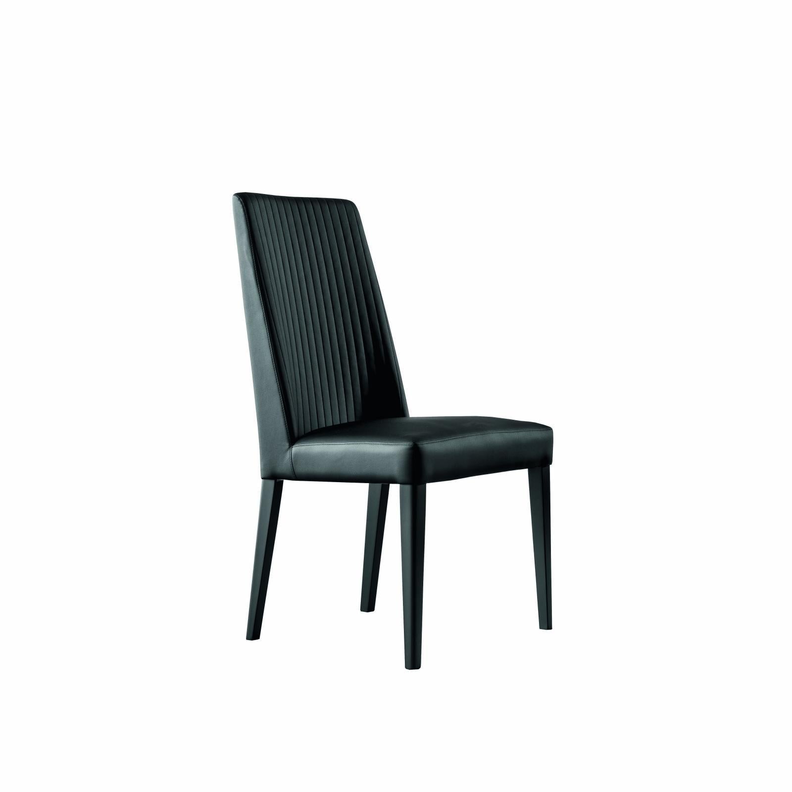 novecento black dining chair